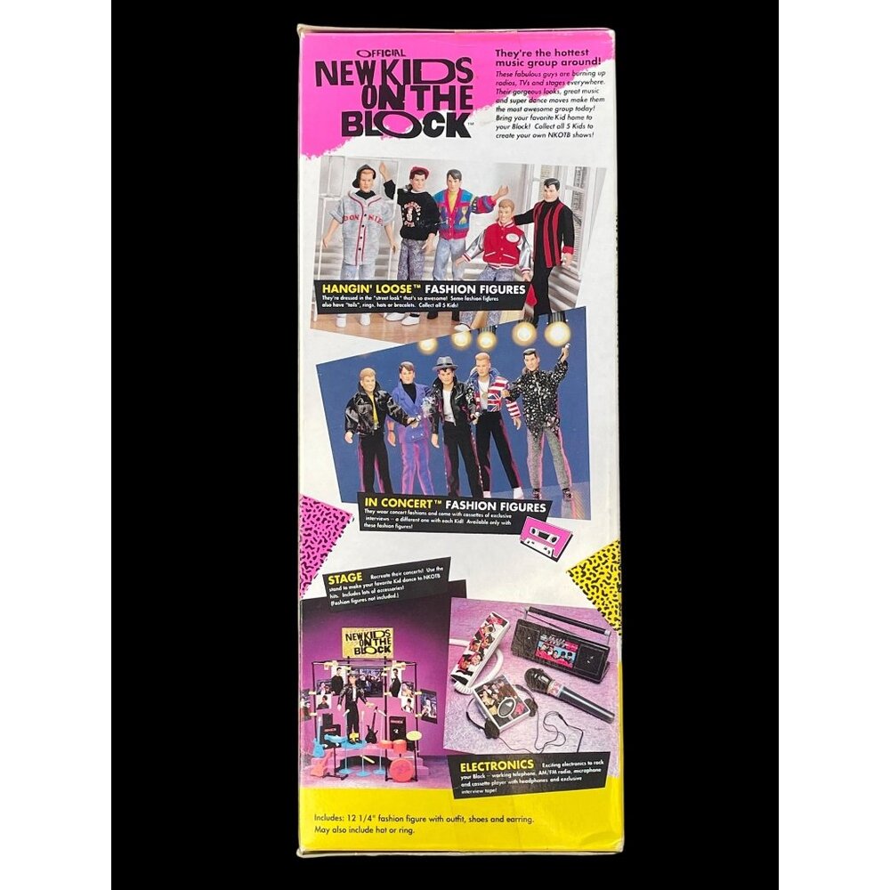 1990 Hasbro New Kids on the Block Hangin Loose Joe Fashion Figure - Picture 5 of 8